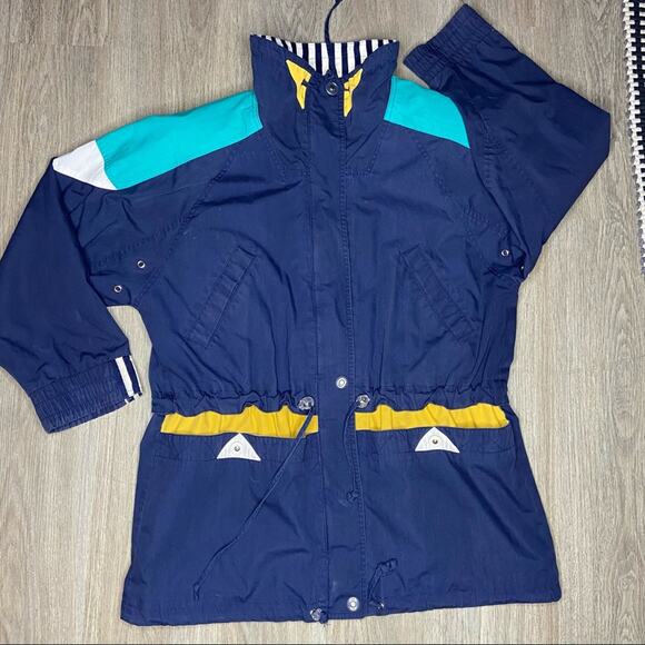 Vintage Mulberry Street Windbreaker Jacket (M) - Picture 5 of 5